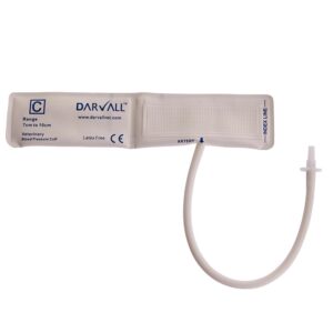 NIBP cuff: Darvall Size C - Ideal = 8.3cm limb circumf.